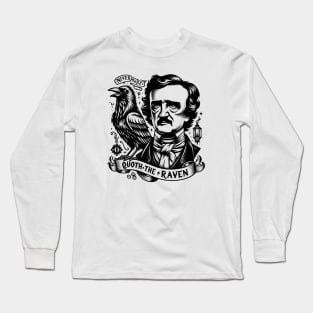 Edgar Allan Poe Quoth The Raven Long Sleeve T-Shirt